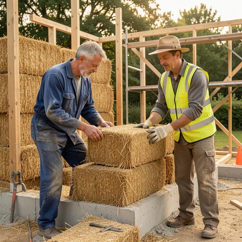 Chantier participatif paille : organiser un chantier ouvert en 2026